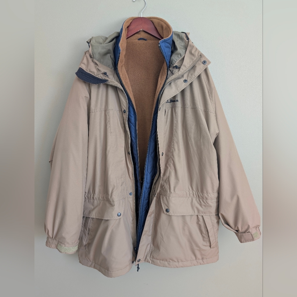 L.L. Bean 3 in 1 Jacket Size XL